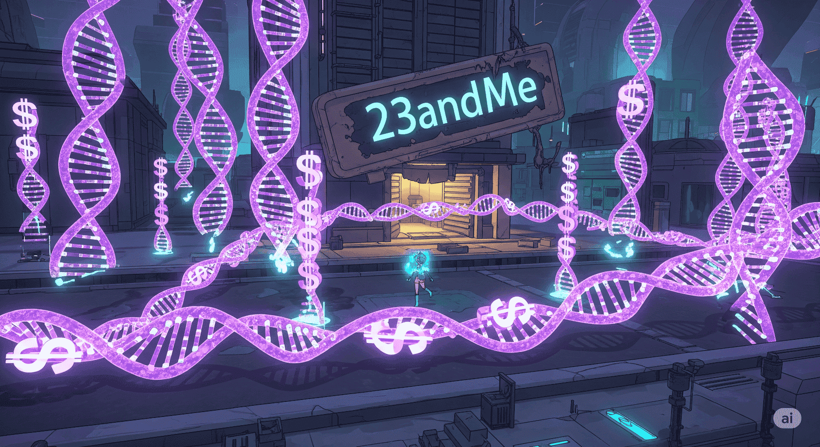 Your DNA on the Auction Block: 23andMe's Bankruptcy Sparks Genetic Data Privacy Fears