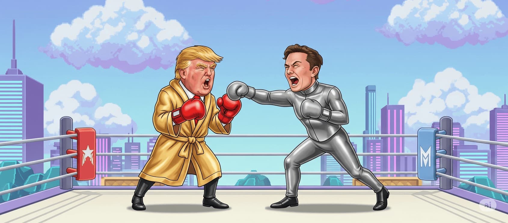 Musk vs. Trump: Can a Twitter War Sink xAI's $5 Billion Lifeline?