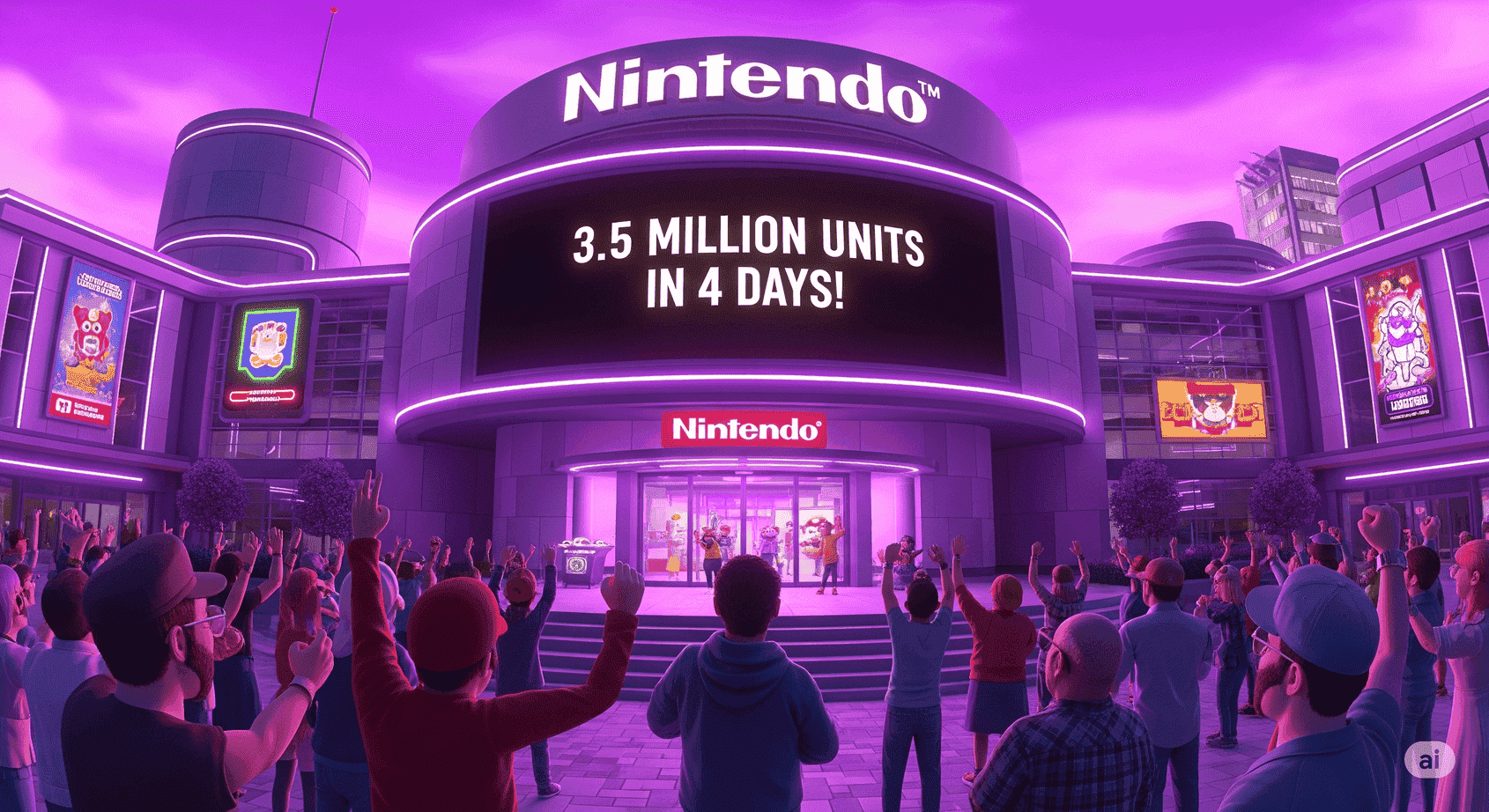 Switch 2 Sells Like Wildfire: Can Nintendo Keep Up With the Inferno?